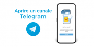aprire un canale telegram